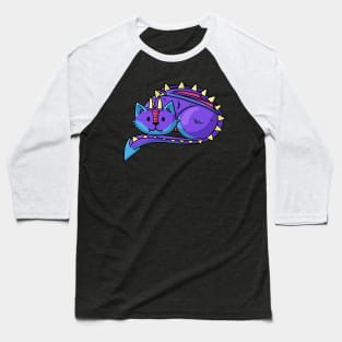 Dragon Cat Baseball T-Shirt